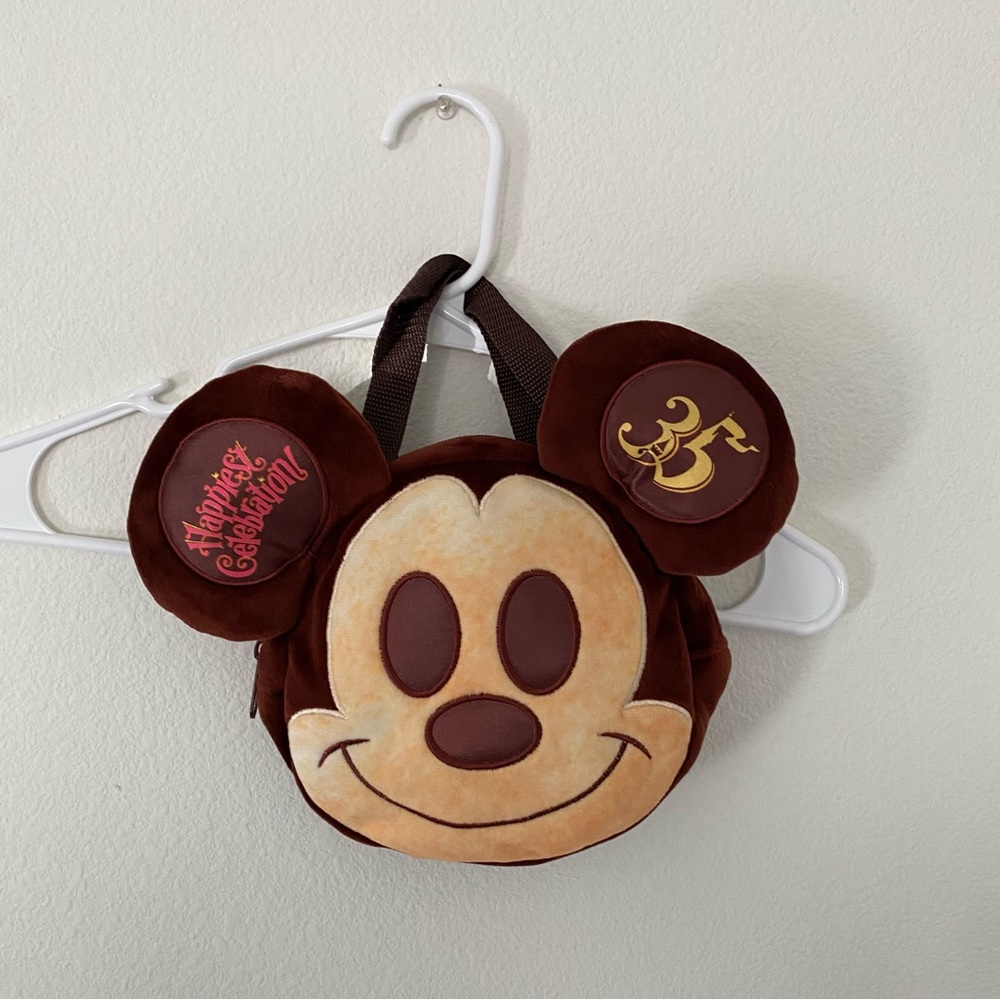 Mickey Mouse Bread Plush Mini Bag Tokyo Disney
